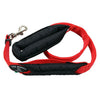 Tre Ponti Double Handle Long Leash in RedTre Ponti Security Leash Double Handle leash with extra comfy handle and second handle for security in red