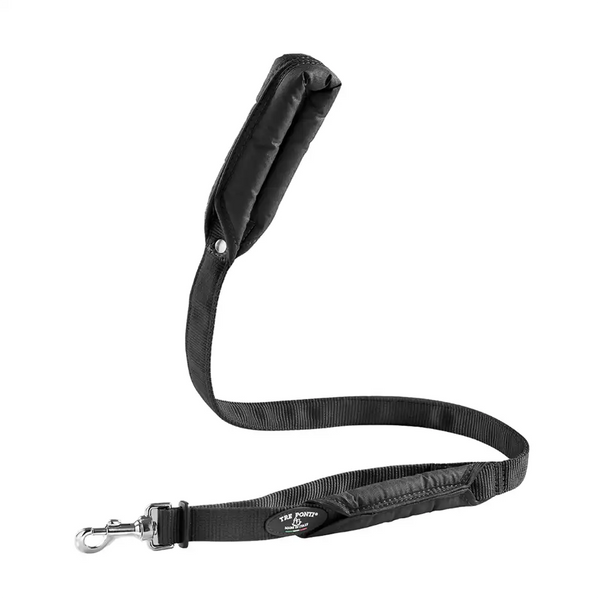 adjustable double dog leash Double Handle Leash from Tre Ponti Red / Long