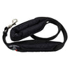 Tre Ponti Double Handle Long Leash in BlackTre Ponti Security Leash Double Handle leash with extra comfy handle and second handle for security in black